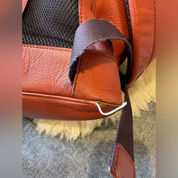 Coach Hudson Leather Backpack - Picture 6 of 16